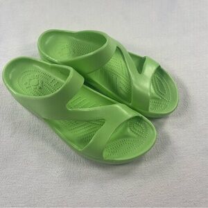 DAWGS size 8 EU38 Green Slip-On Comfort Sandals pool beach gardening waterproof